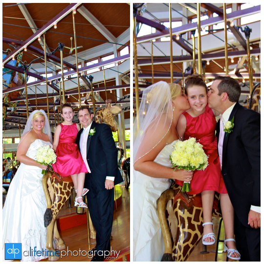 Chattanooga_TN_Carousel_Wedding_Photographer_Newlywed_Couple_Pictures_Photography_Kids_Bride_Groom