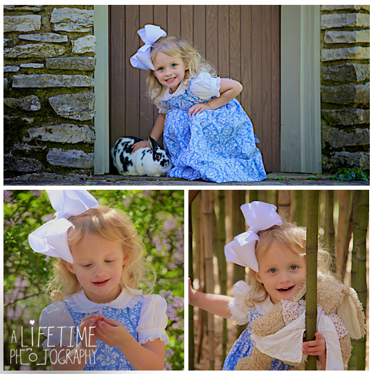 Easter bunny pictures with a real rabbit in Knoxville tn botanical gardens photographer kids children Maryville Seymour Sevierville Pigeon Forge Gatlinburg Dandridge TN-7