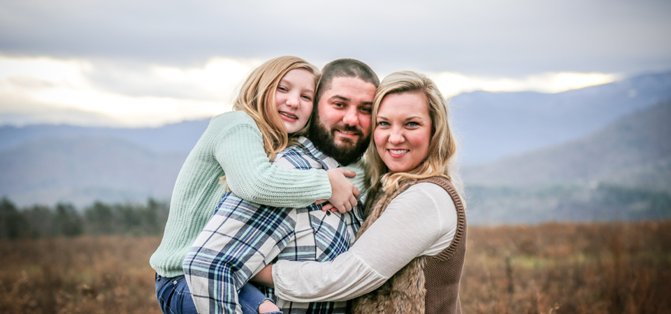 The Higginbotham Family | Pigeon Forge Mountain Overlook | Smoky Mountain Photographer