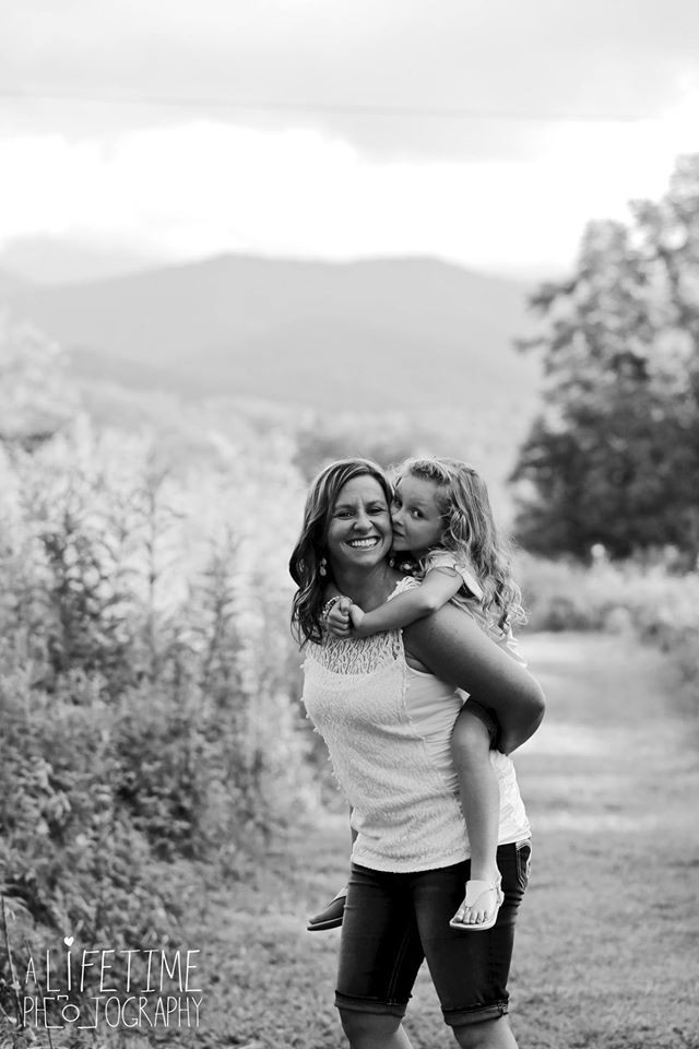 Family photos done in the Smoky Mountains Knoxville