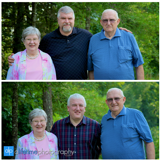 Family pictures at their cabin in Gatlinburg TN Misty mountains photographer Pigeon Forge photography-8