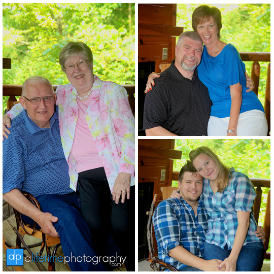 Family pictures at their cabin in Gatlinburg TN Misty mountains photographer Pigeon Forge photography-9