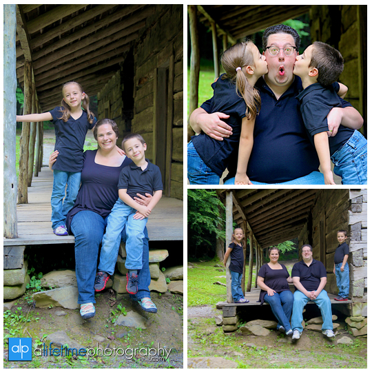 Family pictures in gatlinburg tn at ogle place cabin photographer nice family photography on vacation-10