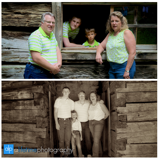 Family pictures in gatlinburg tn at ogle place cabin photographer nice family photography on vacation-12