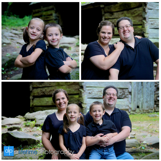 Family pictures in gatlinburg tn at ogle place cabin photographer nice family photography on vacation-3