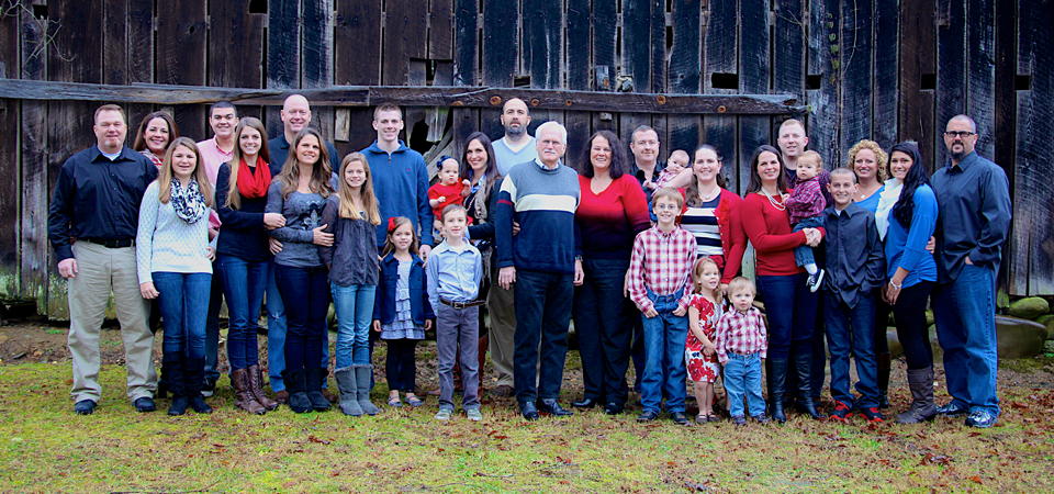The Hope Family | Emerts Cove Covered Bridge | Gatlinburg, TN Photographer