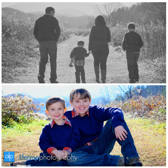 Gatlinburg Tn Family Photographer in Pigeon Forge Sevierville Smoky Mountains kids photography emerts cove covered bridge water river fun pictures-1
