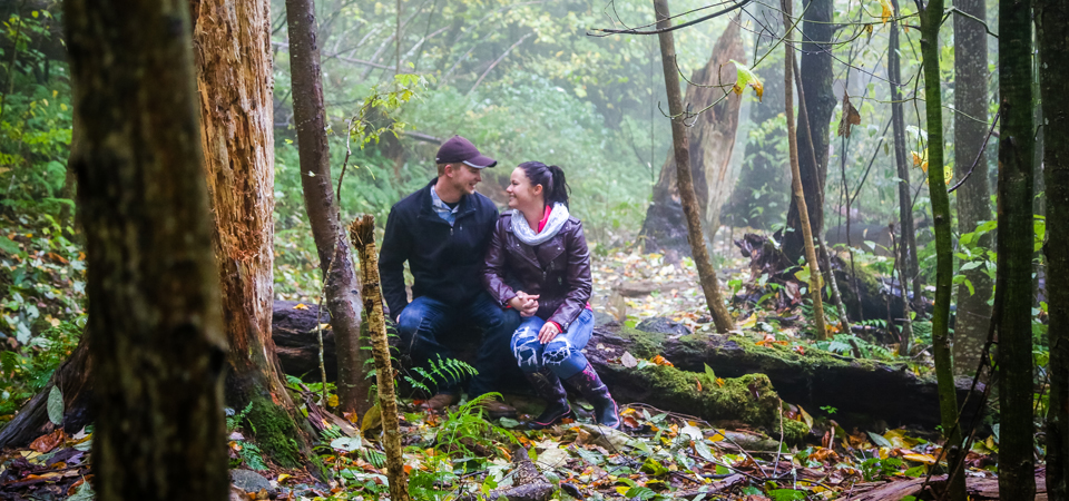 Roger + Kimberly | Grotto Falls | Secret Marriage Proposal | Smoky Mountains