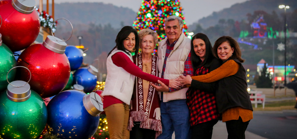 Holiday Family Photos | 60th Anniversary | Apple Barn | Dixie Stampede | Pigeon Forge Photographer