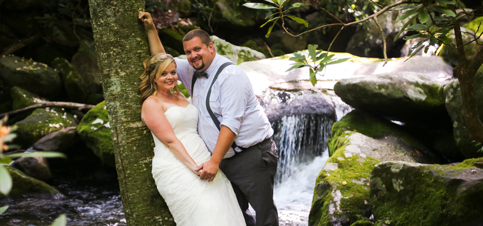 Nate + Tracy’s Wedding Photos | Roaring Fork Motor Nature Trail | Smoky Mountains Photographer