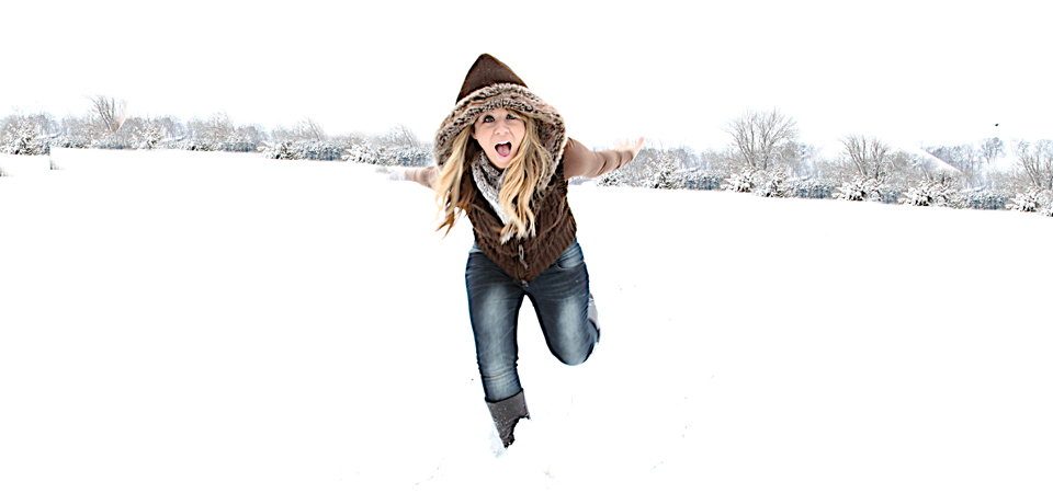 How to Take Self Portraits in the Snow