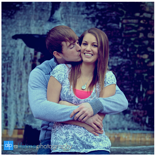 Space needle marriage proposal engagement in Gatlinburg TN photographer Pigeon Forge idea-12