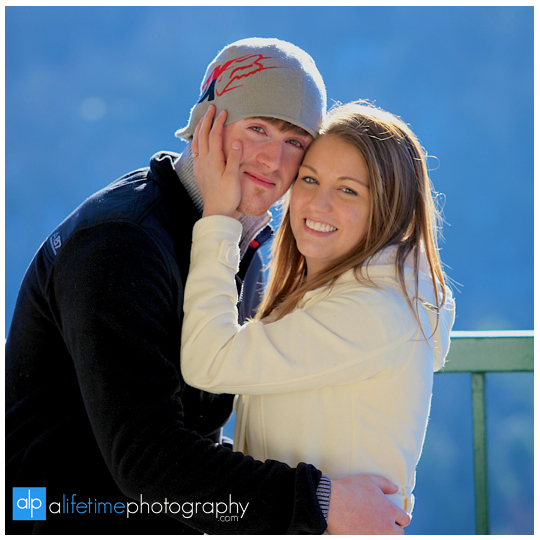 Space needle marriage proposal engagement in Gatlinburg TN photographer Pigeon Forge idea-8