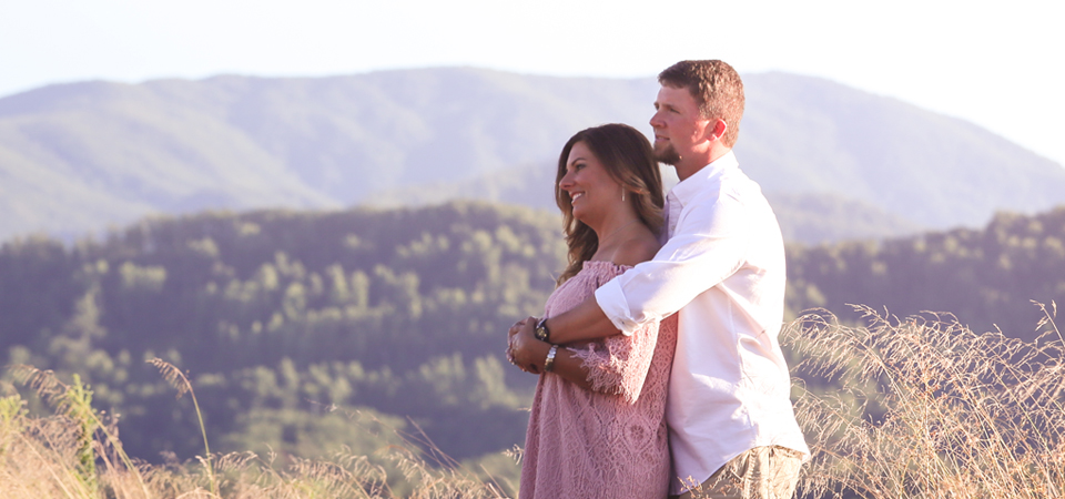 Bryan + Amy | Smoky Mountain Engagement Photographer